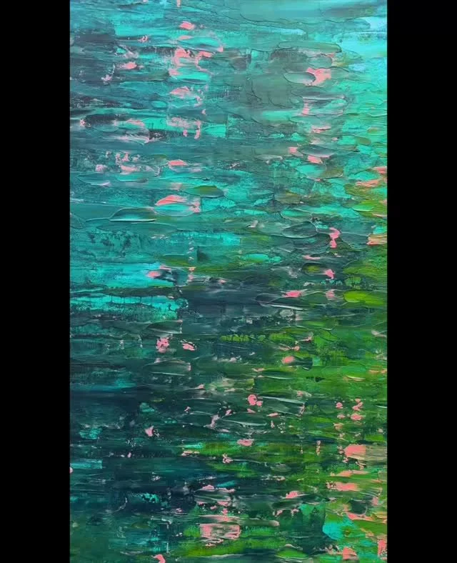 *NEW* This is &quot;Gentle Flow'. Rivers are always in some speed of flow -  slow, fast or somewhere in between.  I see that as a reflection of how we too are always in a state of flow. Whatever speed it is, it can be gentle.⁠
⁠
Wishing you a gentle 