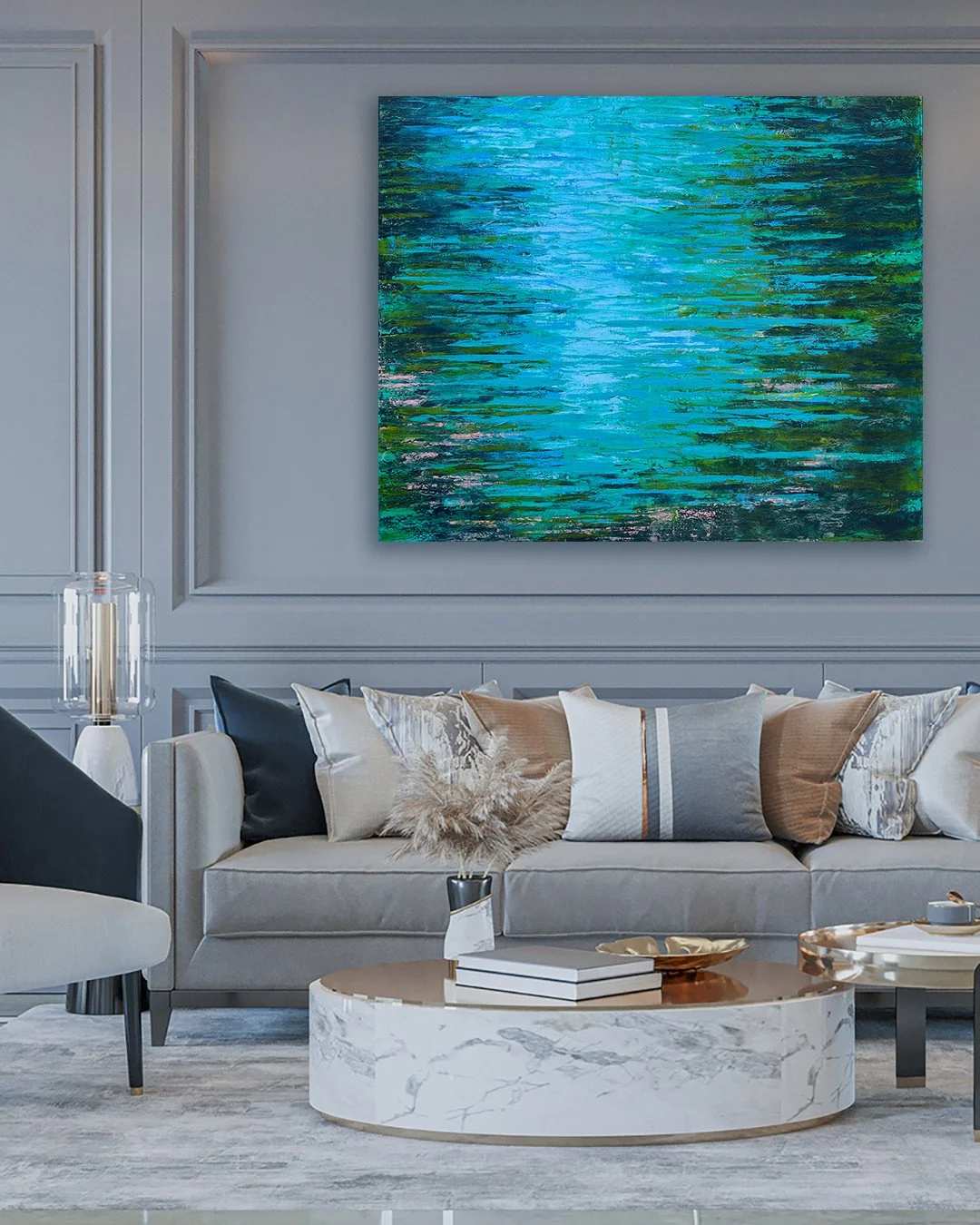 This is 'Liquid Time' inspired by the Thames, created by the Thames (during my September residency) .  I see this immense tidal river as liquid time, in every drop there is a part of history, a part of the future and of course &ndash; the present. Al