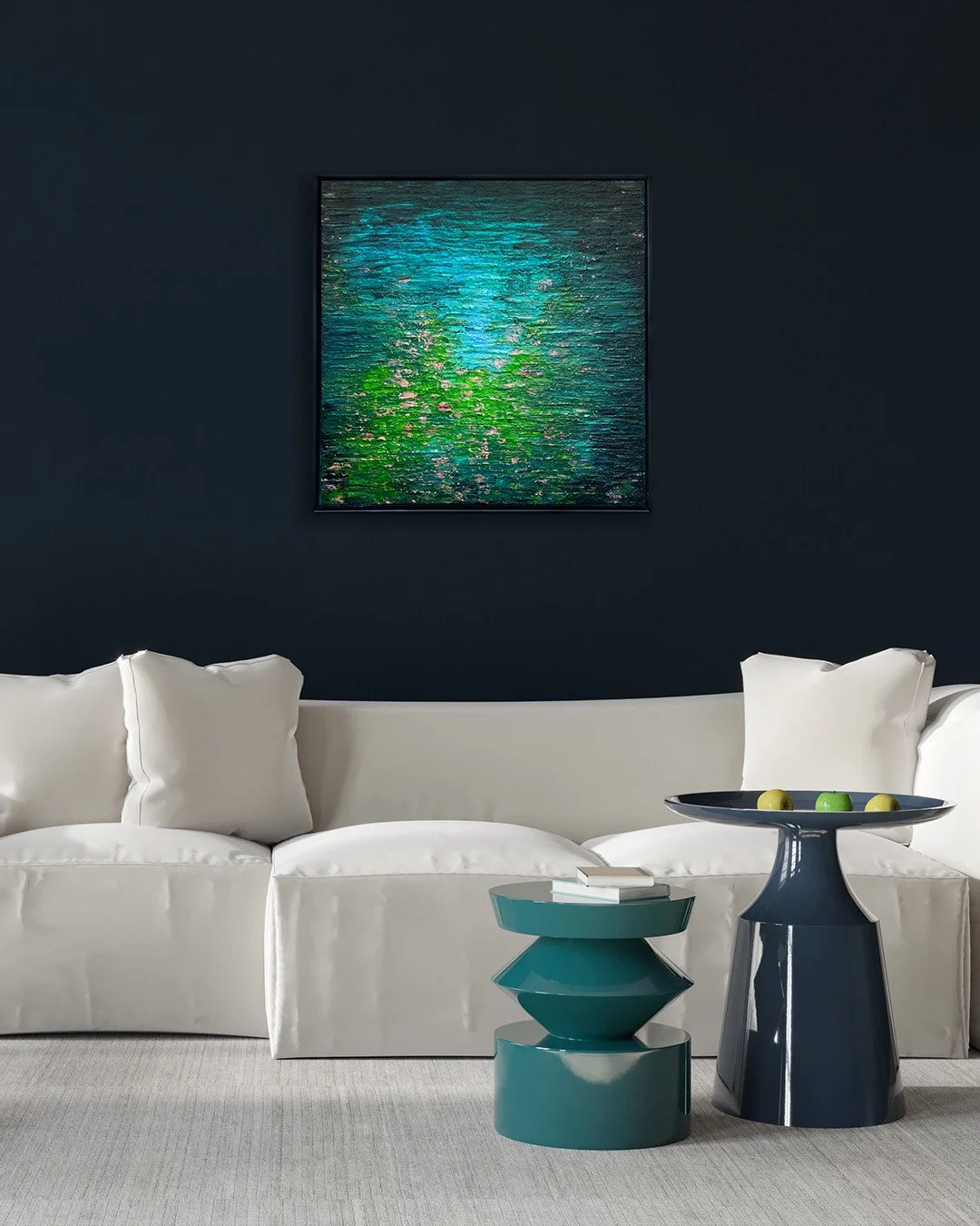 'Moment in Flow' brings calm to the festive season. We are always in flow and being able 'go with the flow' is a wonderful thing. Not always achievable but always something to aspire to!⁠
⁠
Framed and ready to hang, available from my Artfinder Shop, 