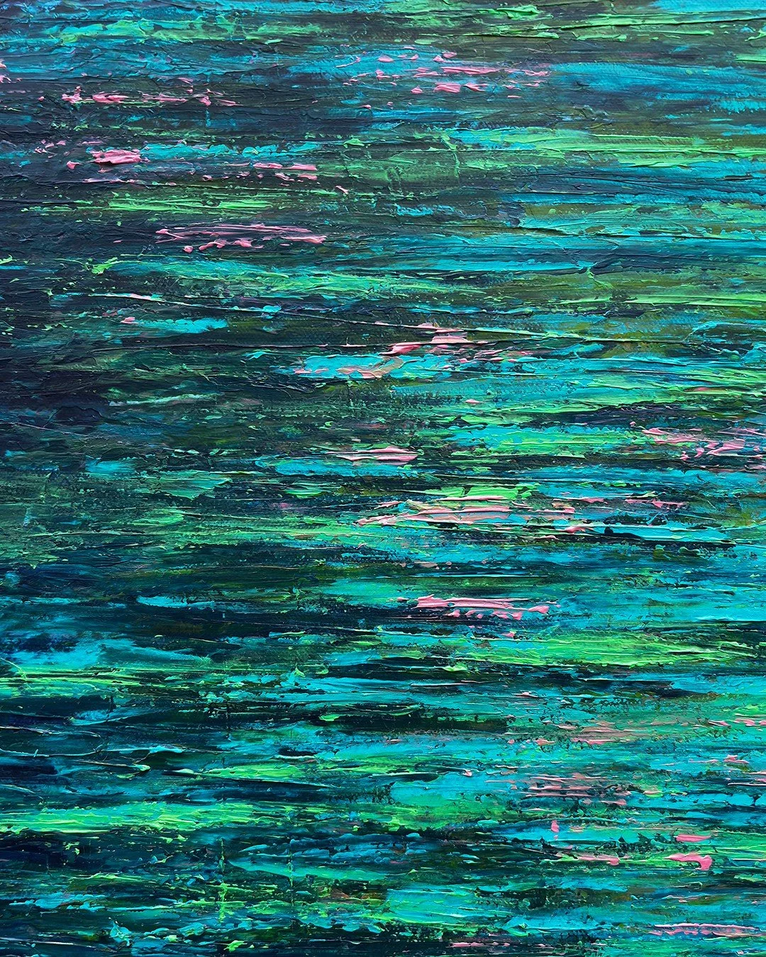 *NEW* 'The Flow of Dreams'. With the beginning of 2026 comes a time to reflect on how to make dreams come true.  This painting represents the ease in which water flows, how that can teach us to keep hold of our dreams but also let them go with a flow