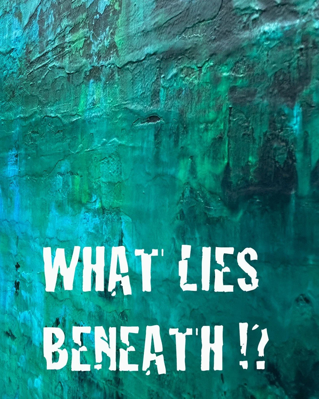 All the paintings I create are made up of layers and textures like this 'work in progress'. Part (or all) of this will be covered up by another layer, adding texture and giving it time 'to breathe' before I add the next layer. ⁠
⁠
www.lyramorgan.com