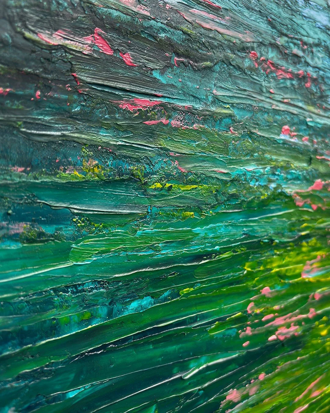 *NEW*  Does the thought of and ebb and a flow make you feel calm like me?  This new piece 'Tidal Breath' is all about that flow, that inhale and exhale.⁠
⁠
Available from my Artfinder shop, linkin bio above or⁠
https://www.artfinder.com/artist/lyra-m