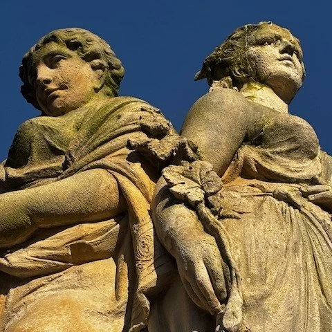 'Yves Klein blue' skies just 5 mins from Euston! Love it!