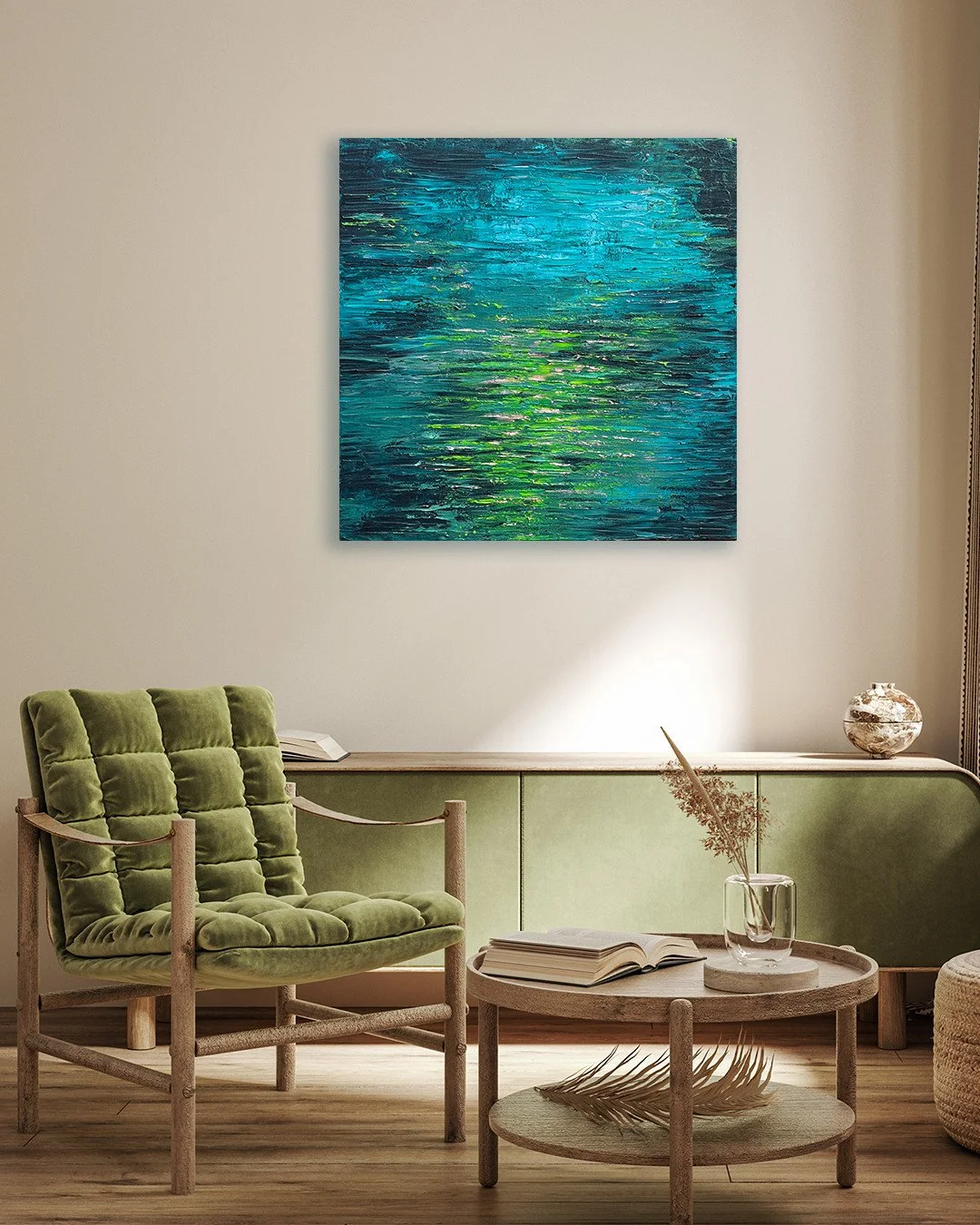 *NEW*. I've named this piece after the famous saying 'Hope Springs Eternal'  because watching water flow is somehow a route to optimism.  The naturalness of it's journey brings with it a sense of calm.⁠
⁠
Available from my Artfinder shop via linkin b