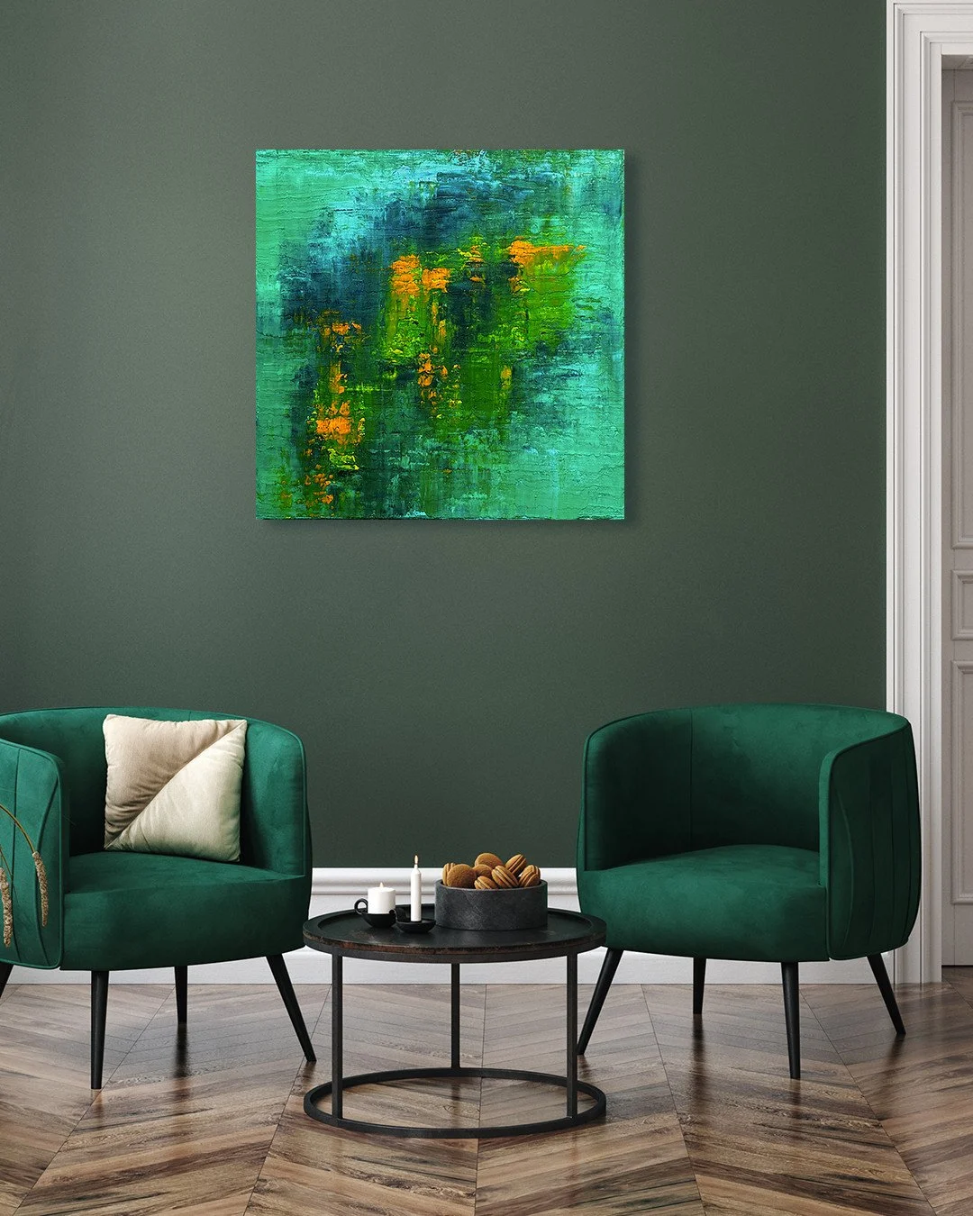 *NEW* This is 'Transcend'. A piece that captures the simultaneous calm and boldness of water's flow and how that ying and yang is a balance.  When we watch that balance in motion, we can be transcended away from the "dust of everyday life" 