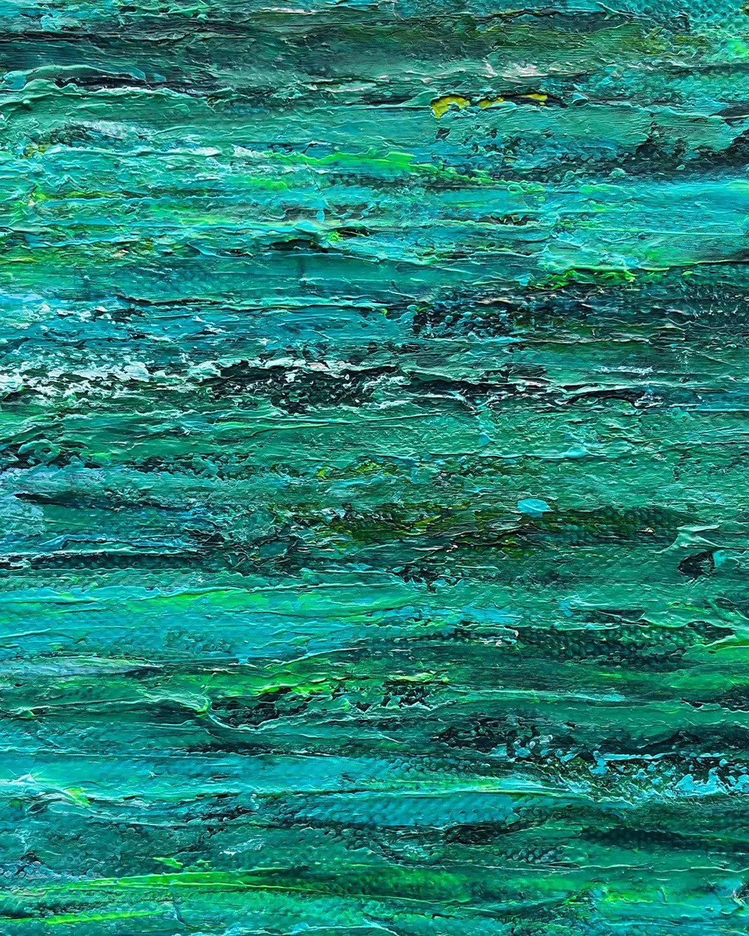 More close ups of new piece Ocean's Touch, inspired by that feeling of floating on the sea, the calmness and freedom that comes with the gentle swell.⁠
⁠
Available from my Artfinder shop via linkin bio above or⁠
https://www.artfinder.com/artist/lyra-