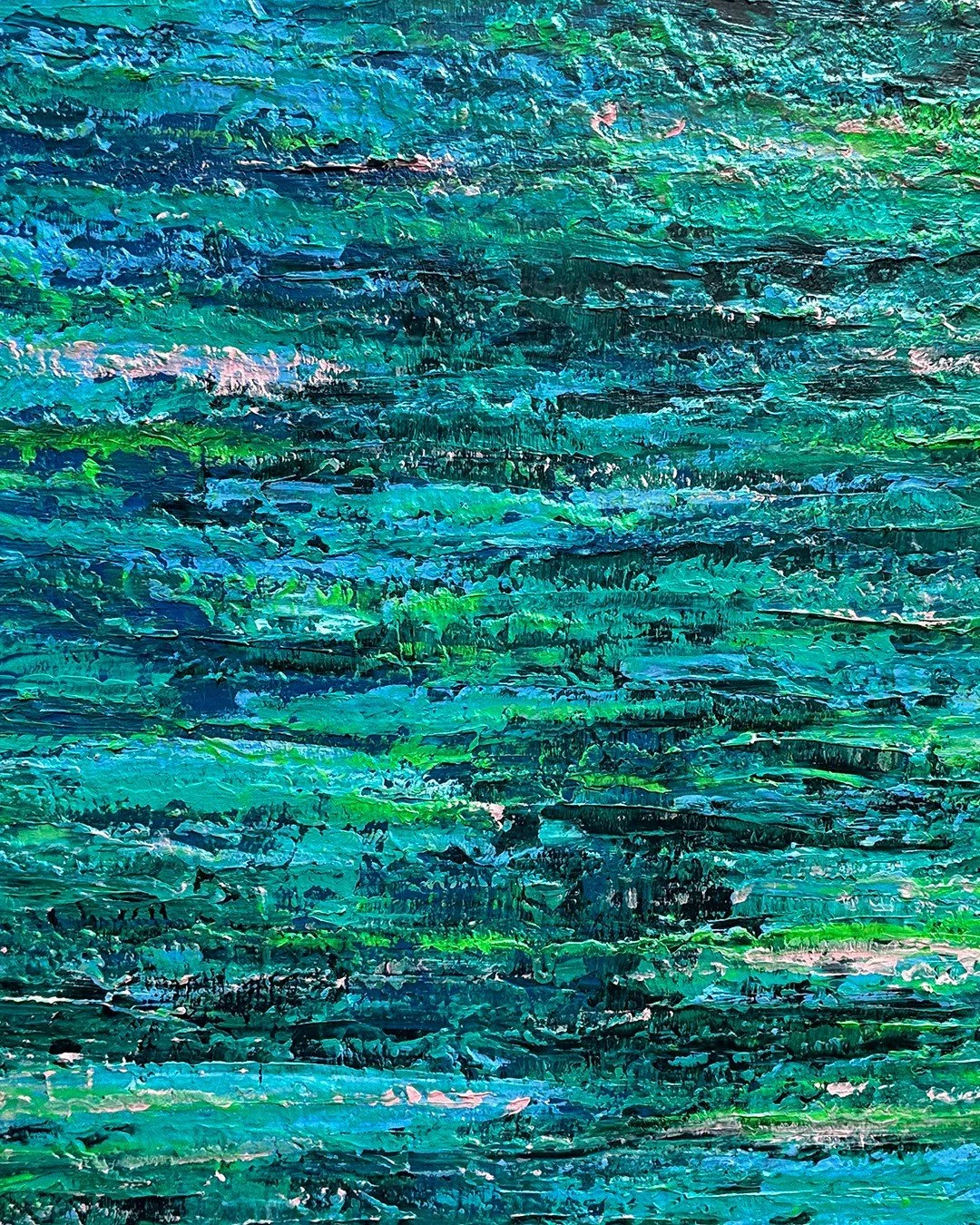 More of new piece 'The Calm of Flow II', a piece made in recognition of water's ability to bring about a sense of serenity.⁠
⁠
Available from my Artfinder shop through linkin bio above or⁠
https://www.artfinder.com/artist/lyra-morgan/