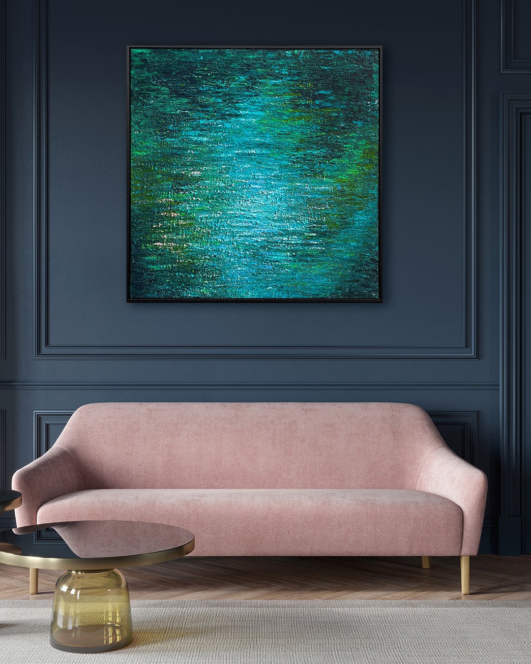 *NEW*. This is 'Flows like a River'. Watching a river gently flow down to the sea reminds me that we are in flow too. Sometimes the flow is fast, sometimes it can even seem like it is at a standstill but no matter what - the flow continues naturally.