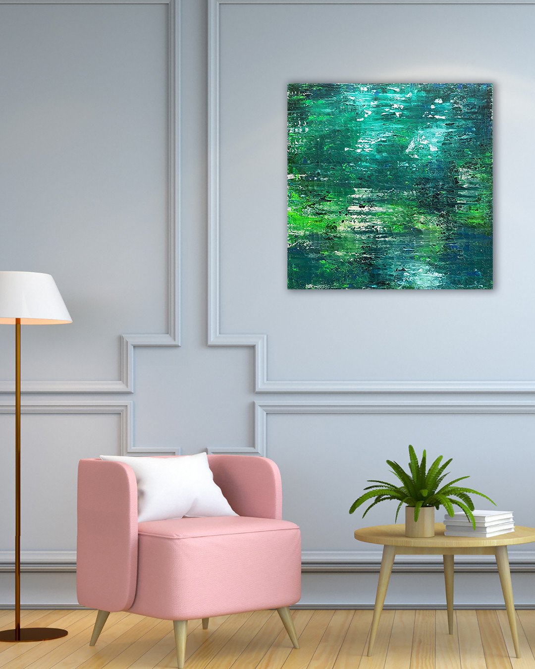 *NEW* Eternal Flow is now ready to be hung!  It represents life cycles, how water has no beginning or end to its flow. There is rain to river, river to sea, sea to cloud, cloud to rain.⁠
⁠
Available from my Artfinder shop, linkin bio above or⁠
https: