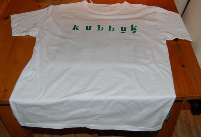  KubbUK T-shirt printing in operation. 