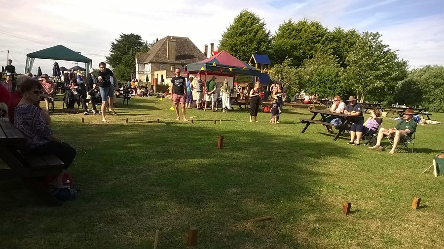 Black Rebel Motorcycle Kubb (South) winning the 2015 Final 