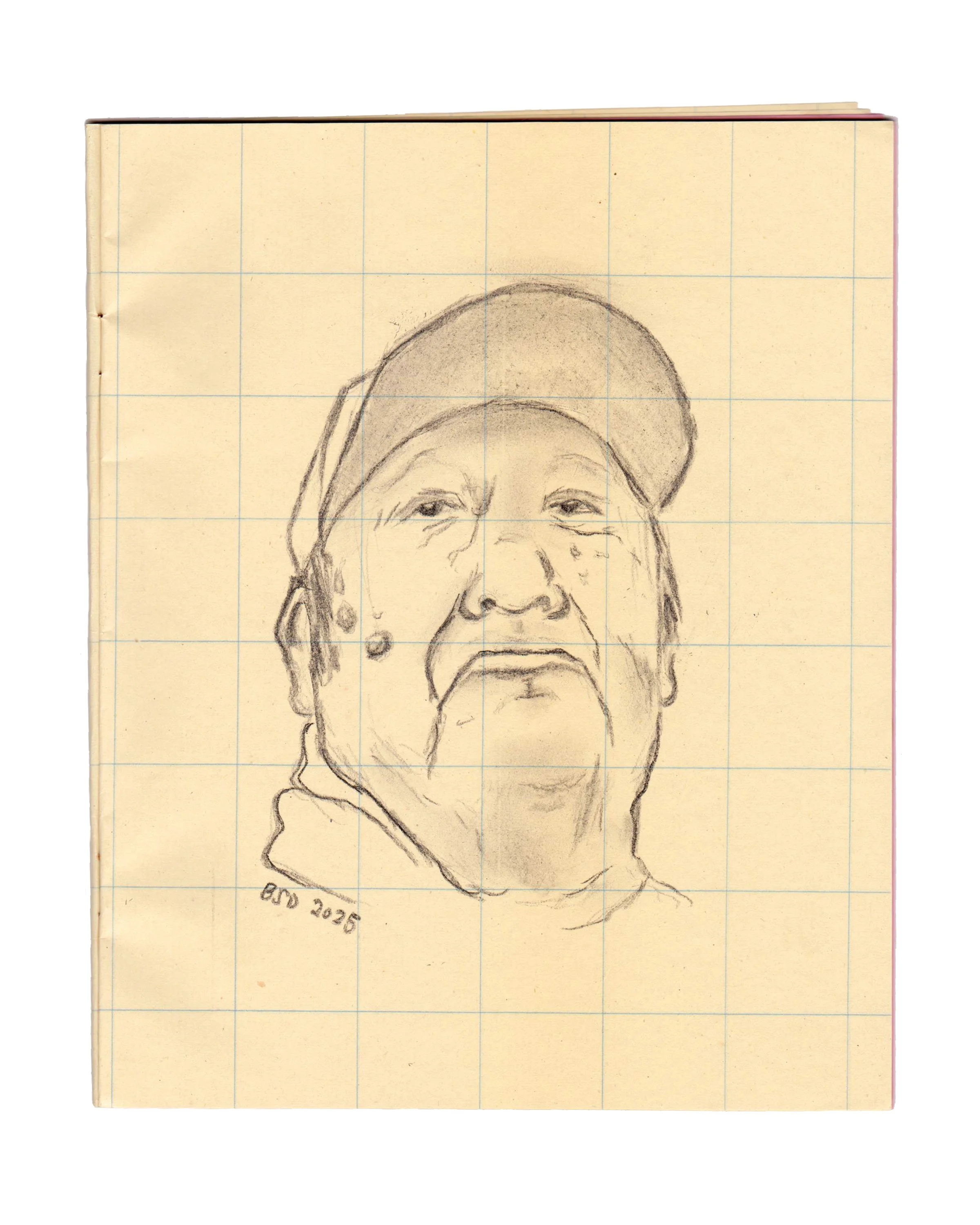 Subway portrait #2 print