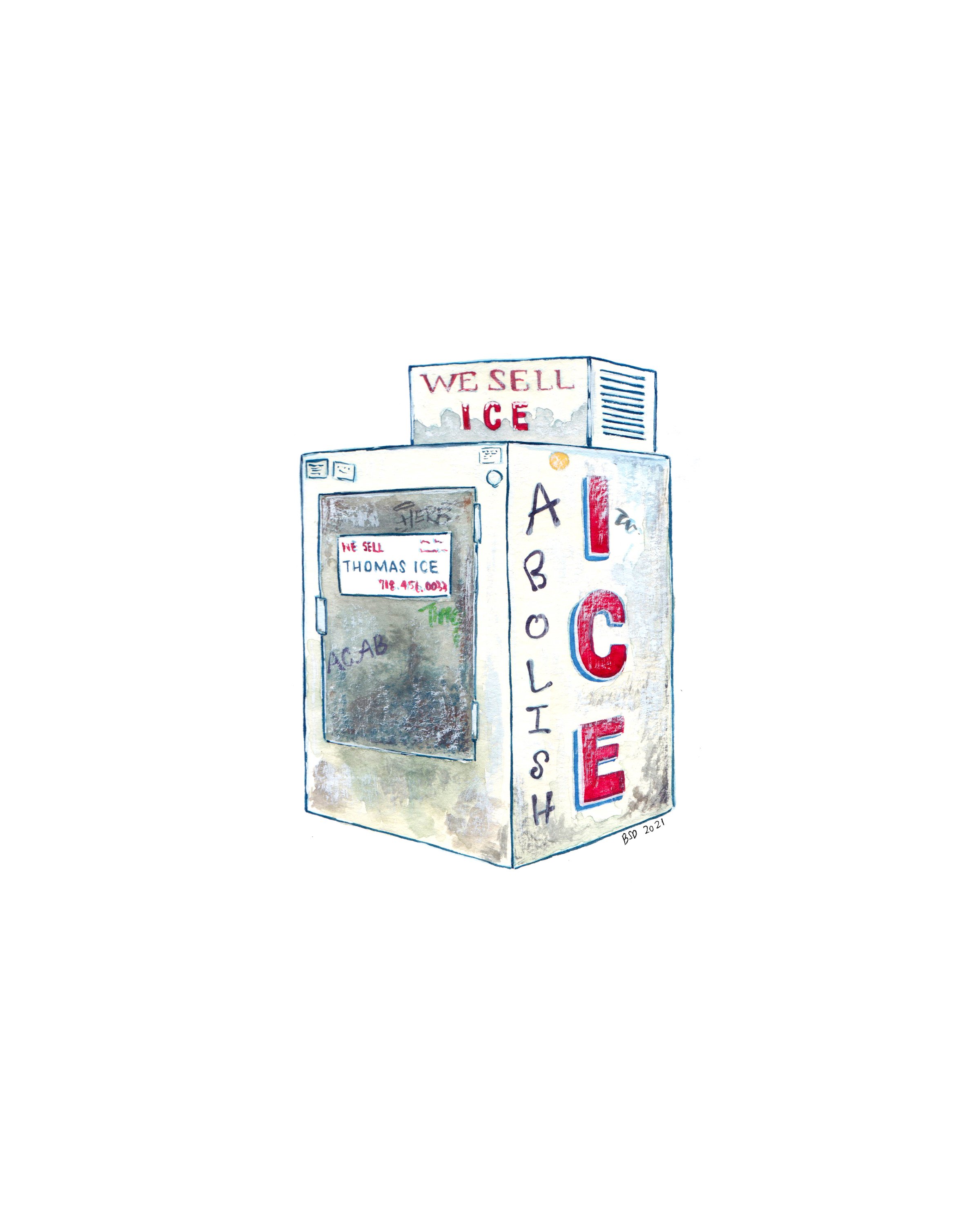 Abolish ICE print