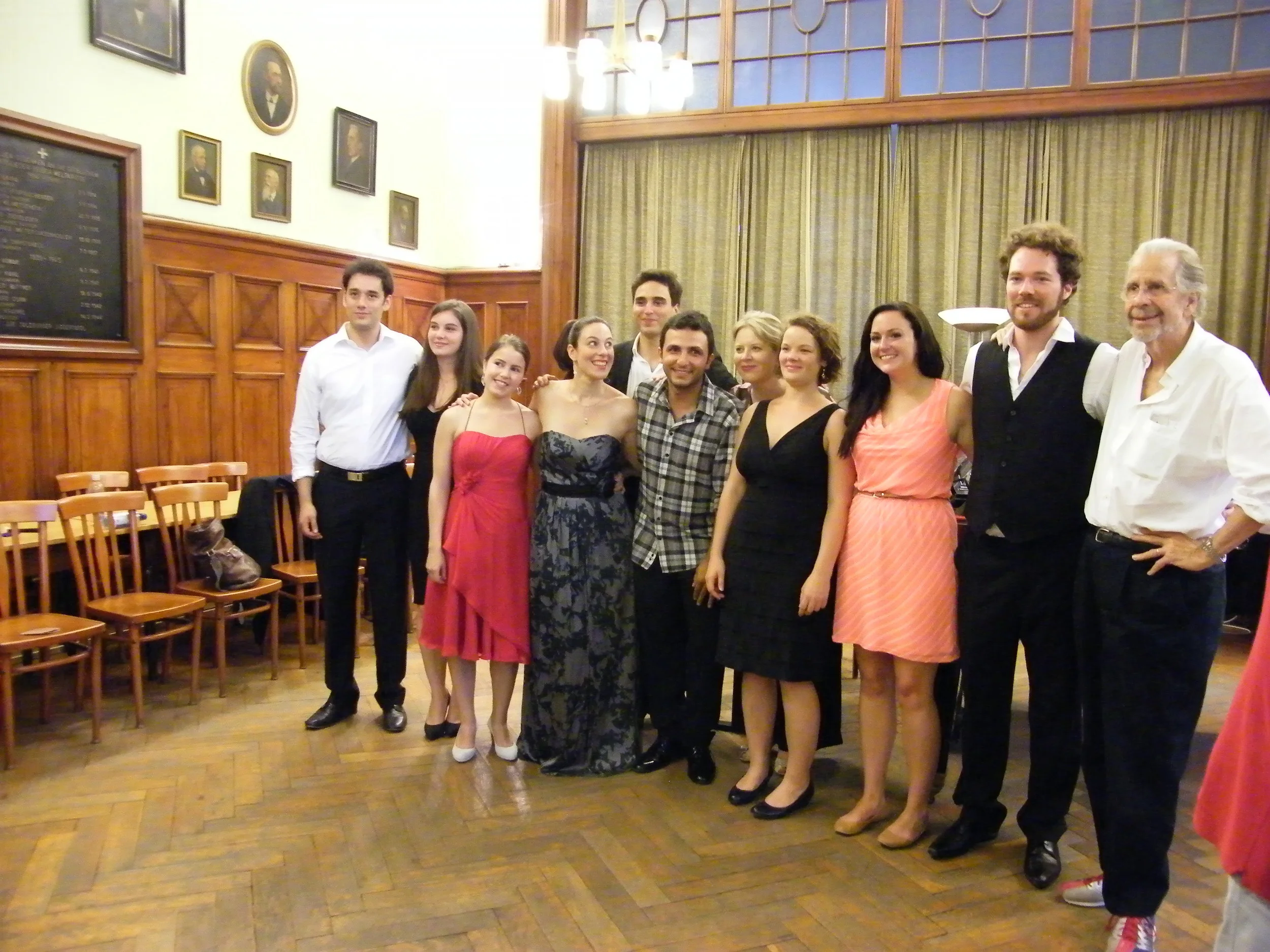 Masterclass by Tom Krause. Active Participants. Mozarteum Salzburg (2013)