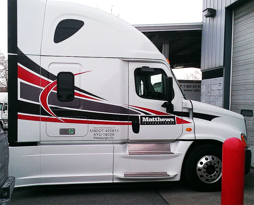 MATTHEWS INTERNATIONAL TRUCK GRAPHICS
