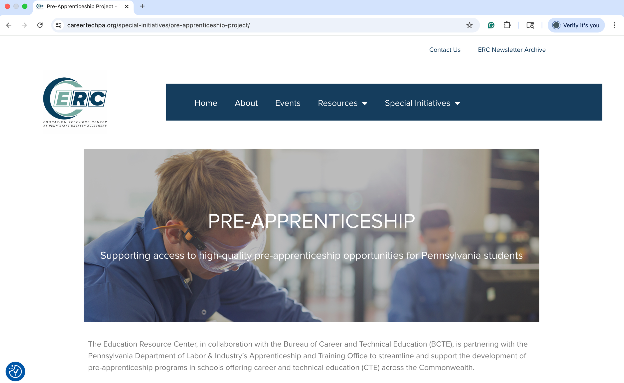   PRE-APPRENTICESHIP  