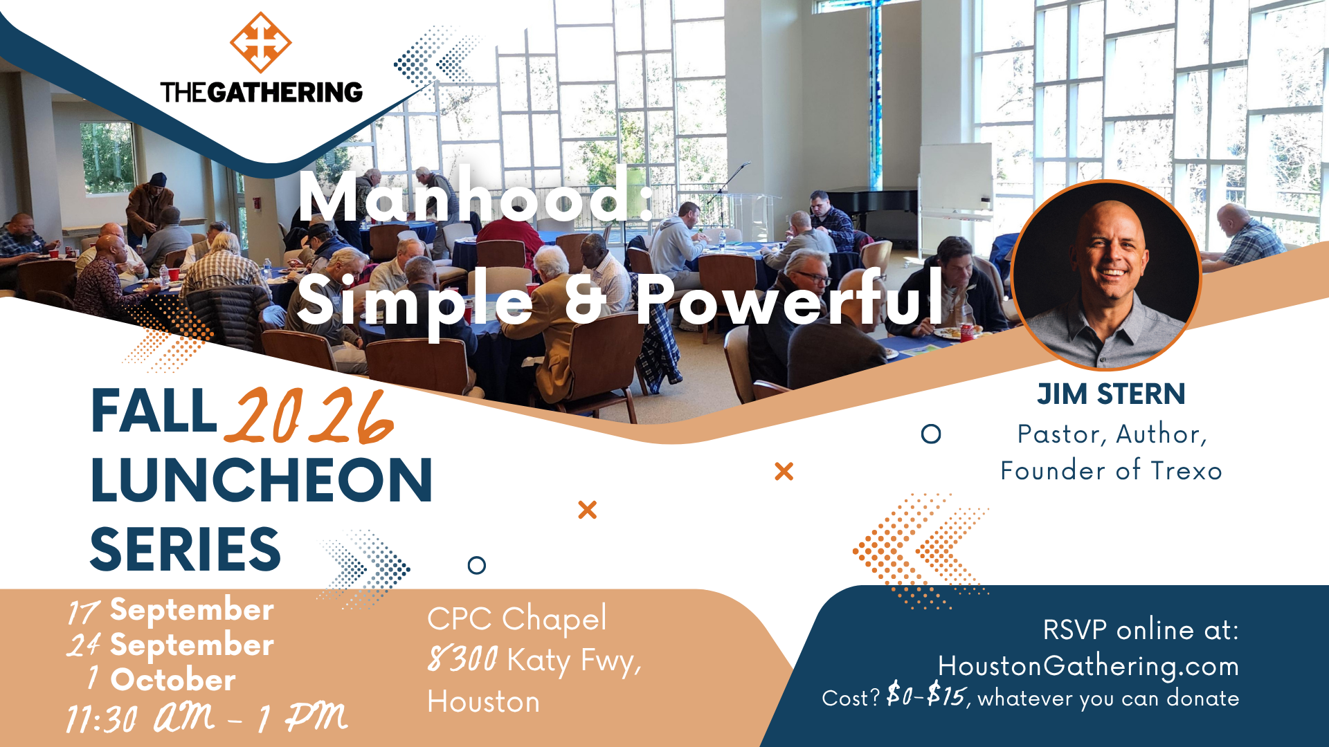 Fall Luncheon Series - Manhood: Simple &amp; Powerful