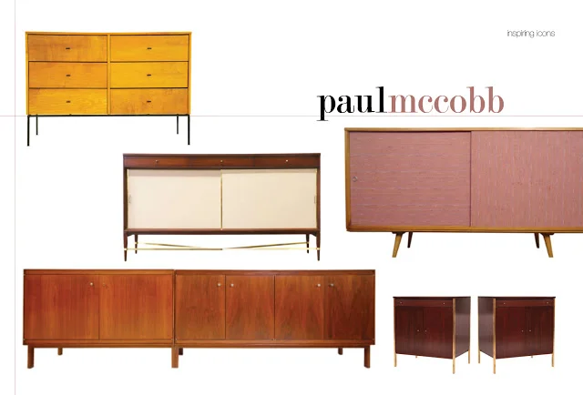 A collection of credenzas designed by Paul McCobb, 1950's-1960's