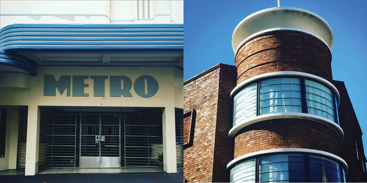 Deco glory, Left: The Metro in Potts Point and The Albury Hotel, Darlinghurst, Photography: Marcus Hay for SMH, Inc