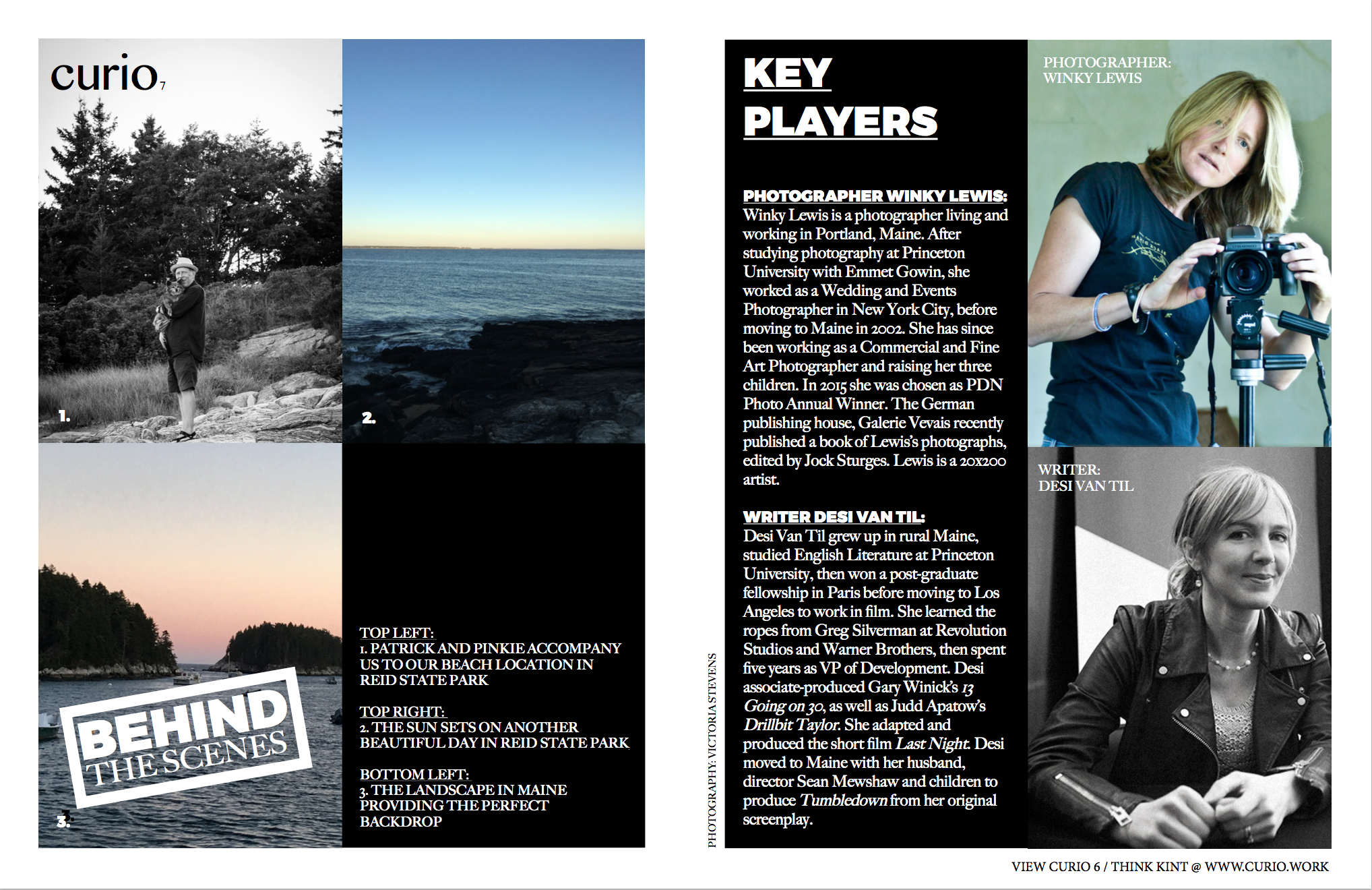 Top Left: Photography: Winky Lewis, Bottom Left and Top Right: Marcus Hay for SMH, Inc, Right: Winky Lewis and Victoria Stevens