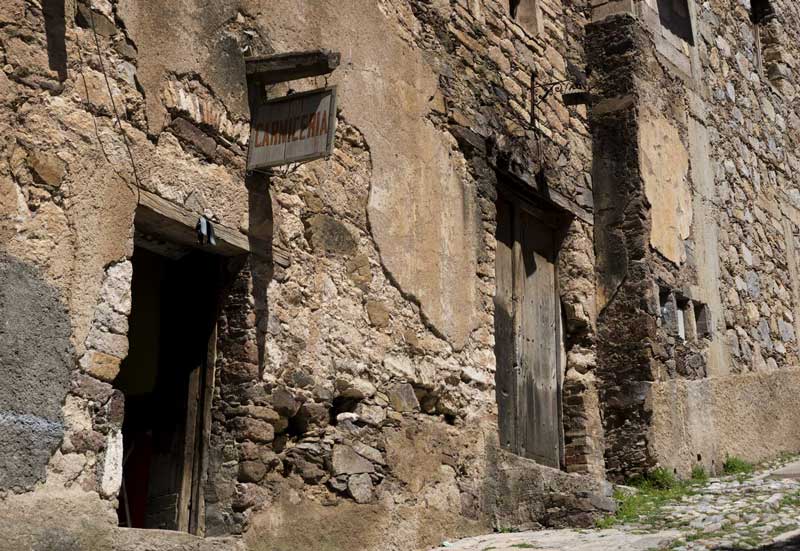 Street in Real de Catorce, San Luis Potosi