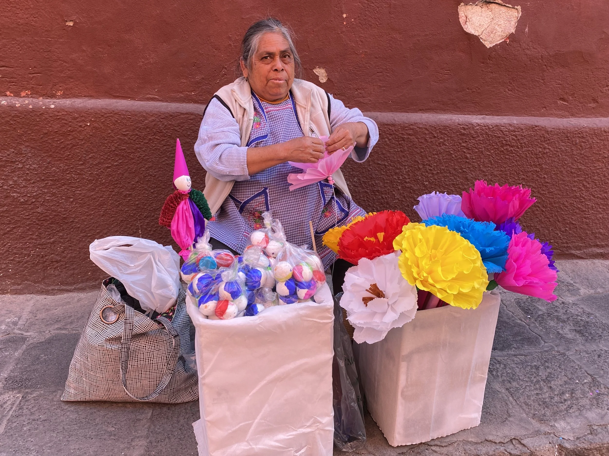 Woman and paper flowers IMG_8365.jpg