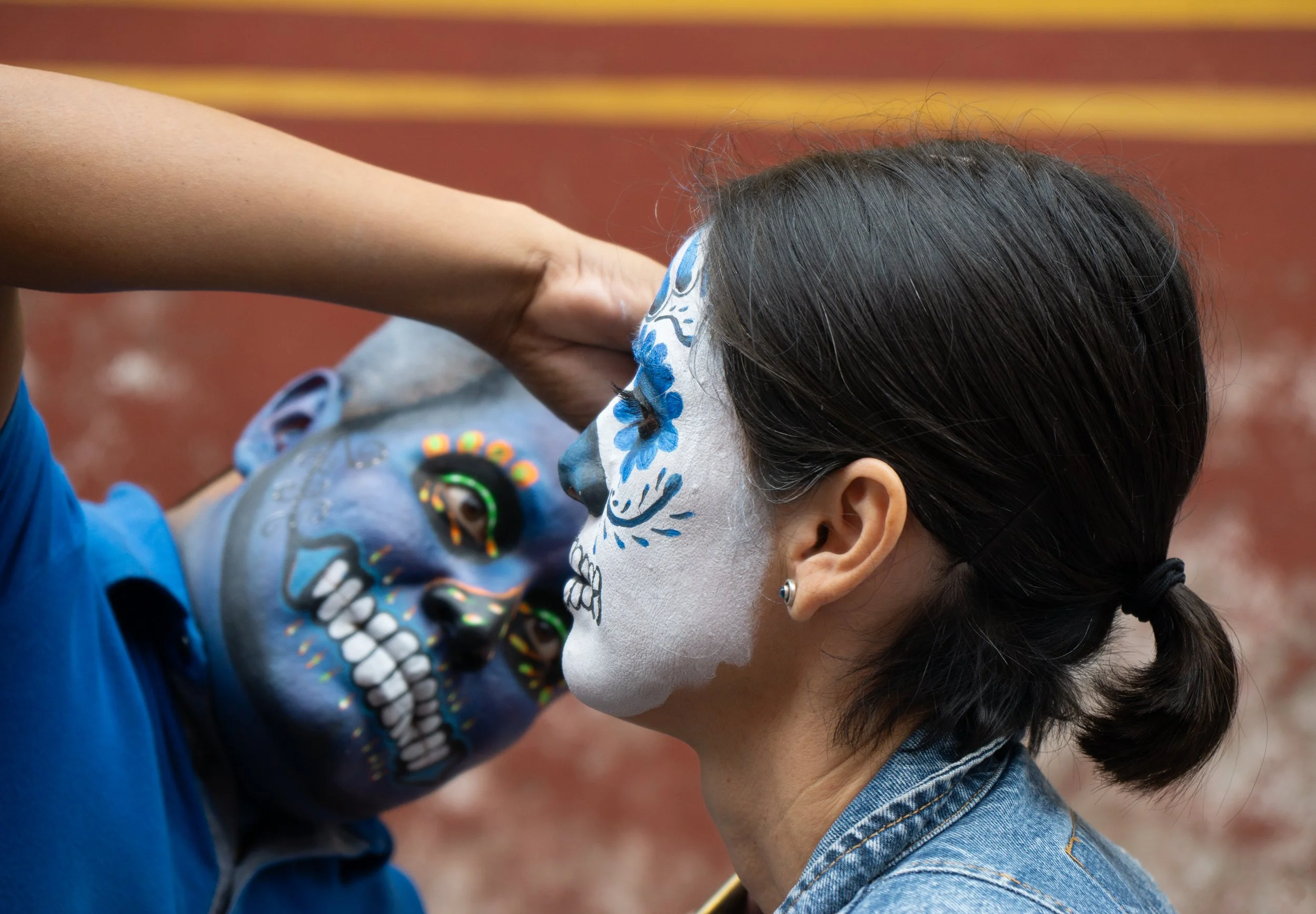 Girl being painted.jpg
