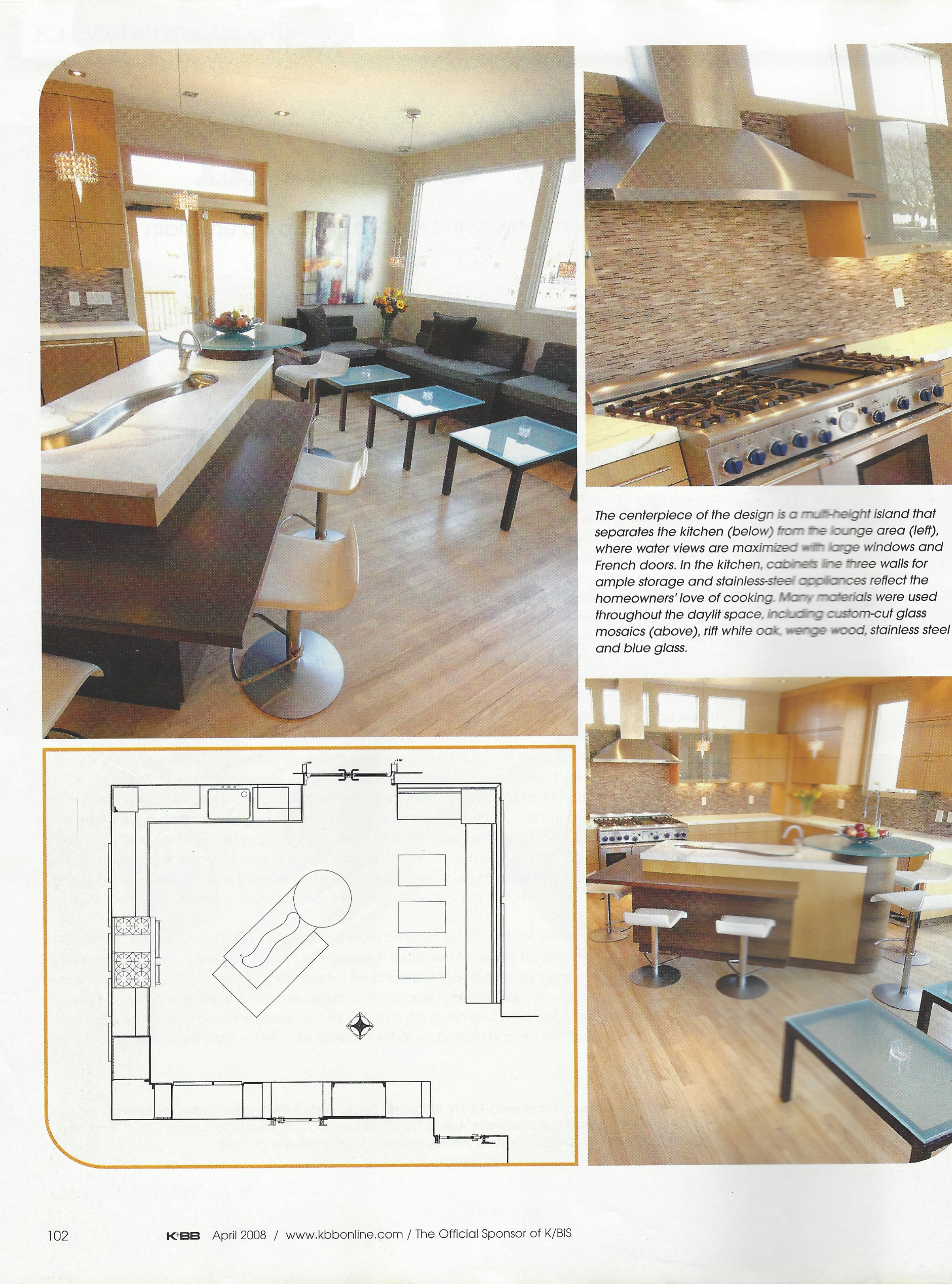 An Award Winning Kitchen In Kitchen And Bath Business Magazine!