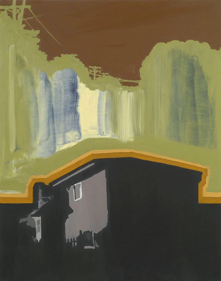 GREEN LANTERN / oil on panel / 14x11in / 2006