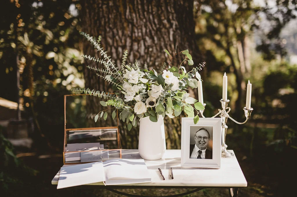 Wedding Memorial Table, Paramour Estate Wedding, Upper Lawn Wedding Ceremony at Paramour Mansion, Los Angeles Venue, Planning by Art & Soul Events, EP Love Photography