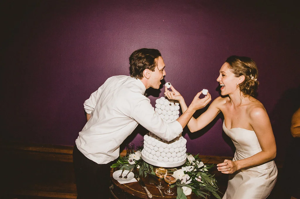 Paramour Estate Wedding, Ballroom Reception, Modern Croquembouche Wedding Cake, Paramour Mansion, Los Angeles Venue, Planning by Art & Soul Events, EP Love Photography
