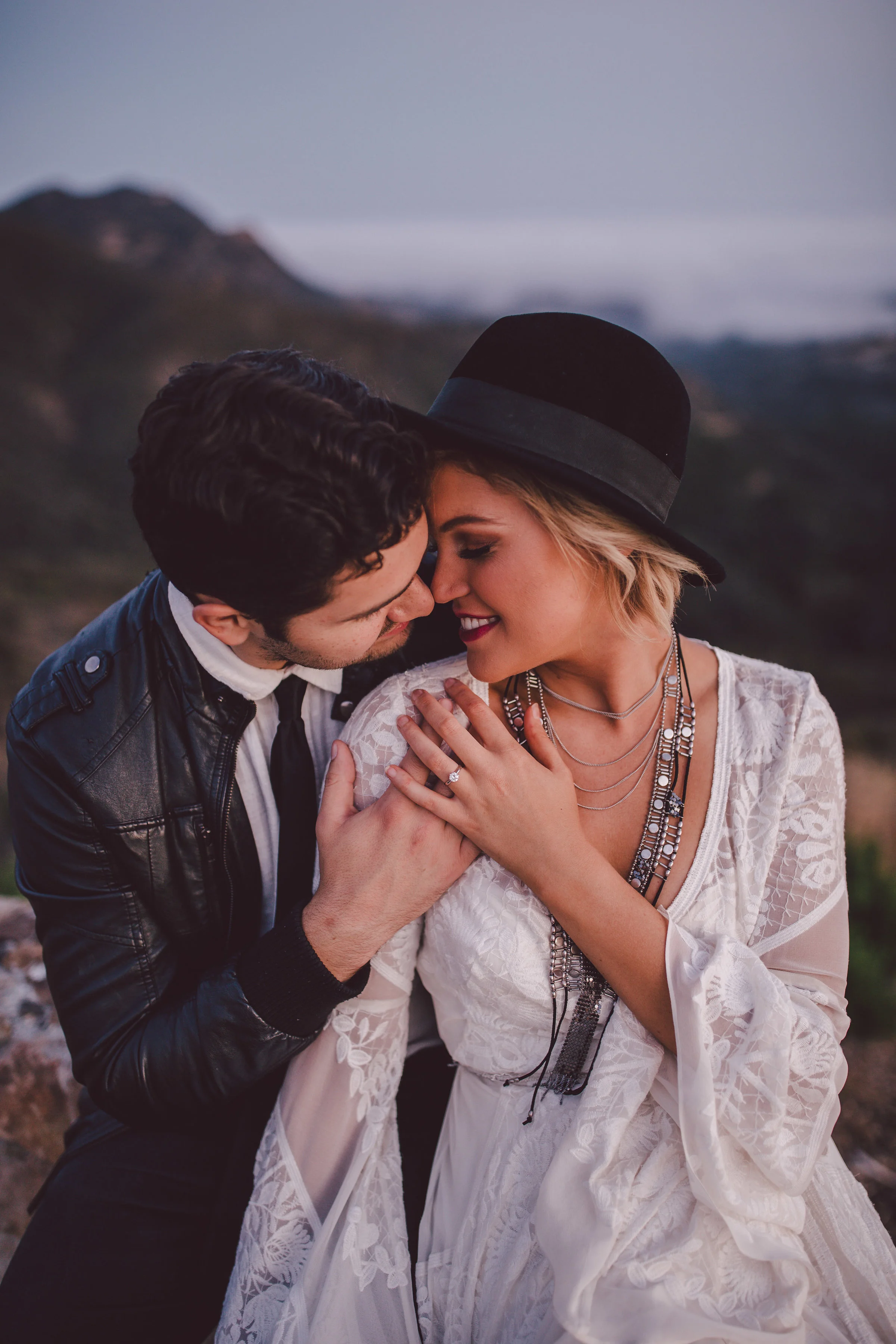 edgy boho bride in rue de seine wild harlow