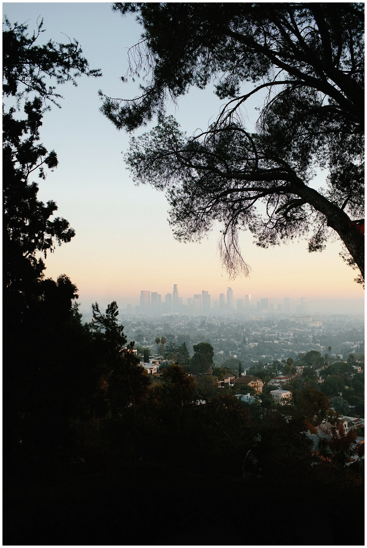 Beautiful & Unique Los Angeles Wedding. Paramour Estate Wedding Venue. Planned by Art & Soul Events, Photographed by Chris Glenn, Al Fresco Dinner on the Upper Lawn City Views