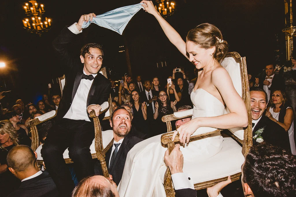 Hora, Modern Jewish Wedding at The Paramour Estate, Los Angeles, CA. Photographer: EPlove