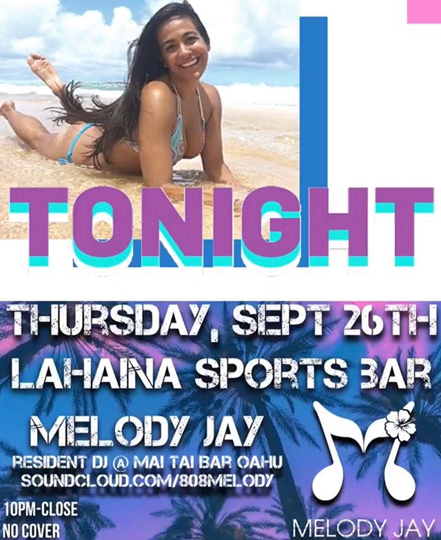 Maui tonight! 🌊💦