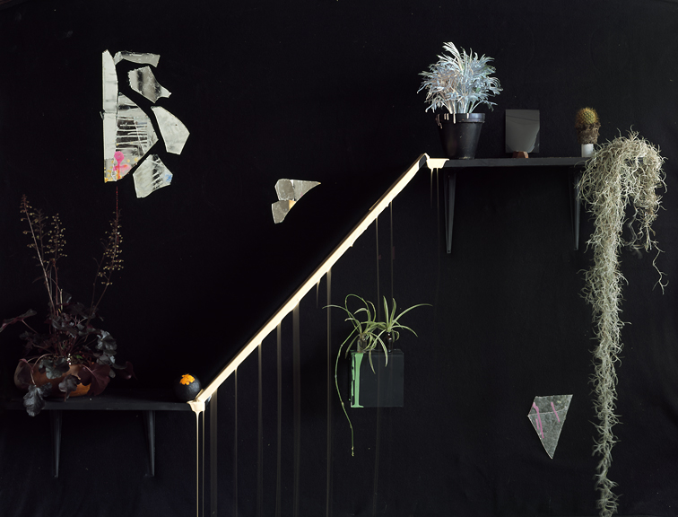 Diagonal Drips, Archival Pigment Print, 28 x 30 inches, 2010, Ed. 4/5 + 2 AP