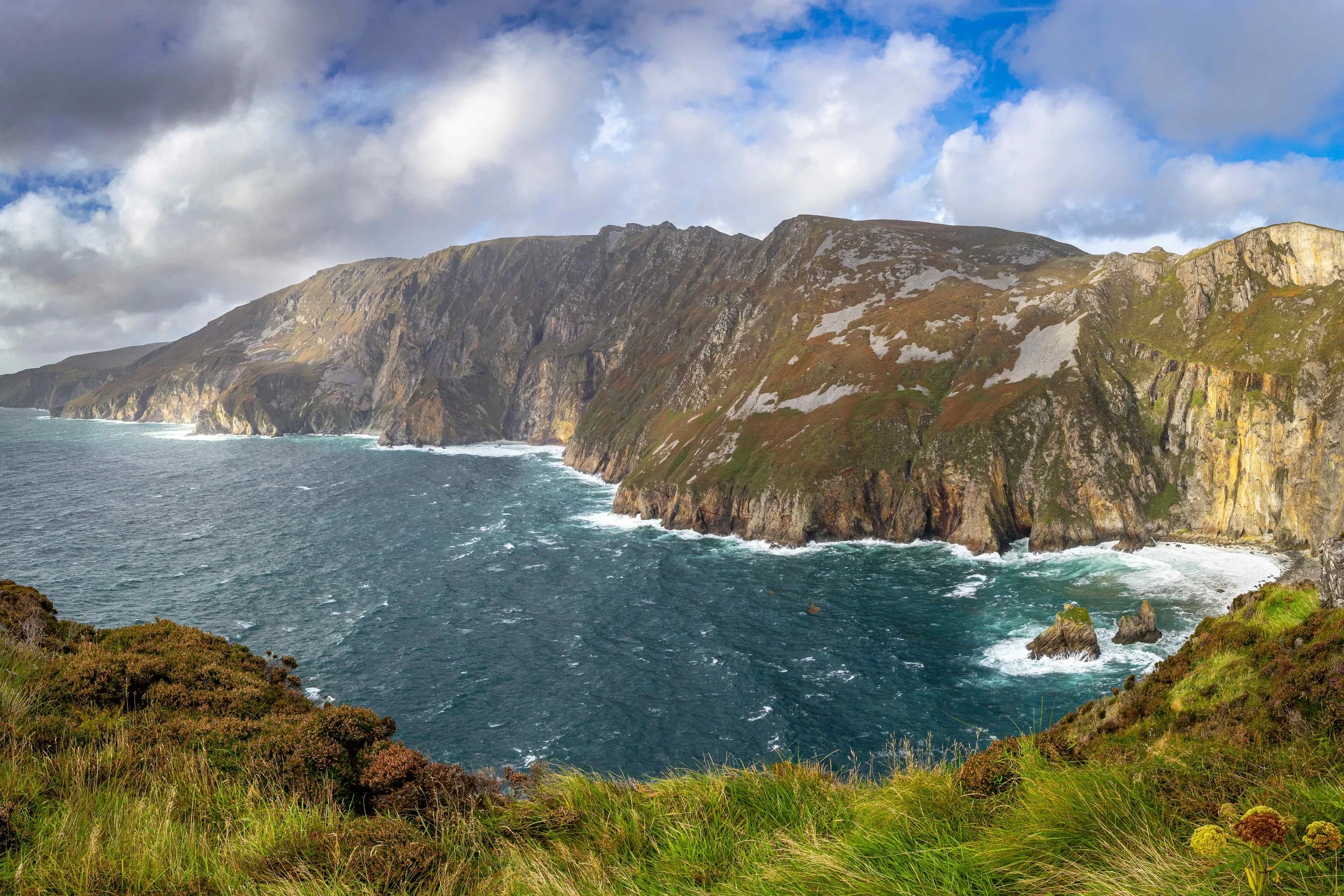 Cliffs at Slieve League in Donegal