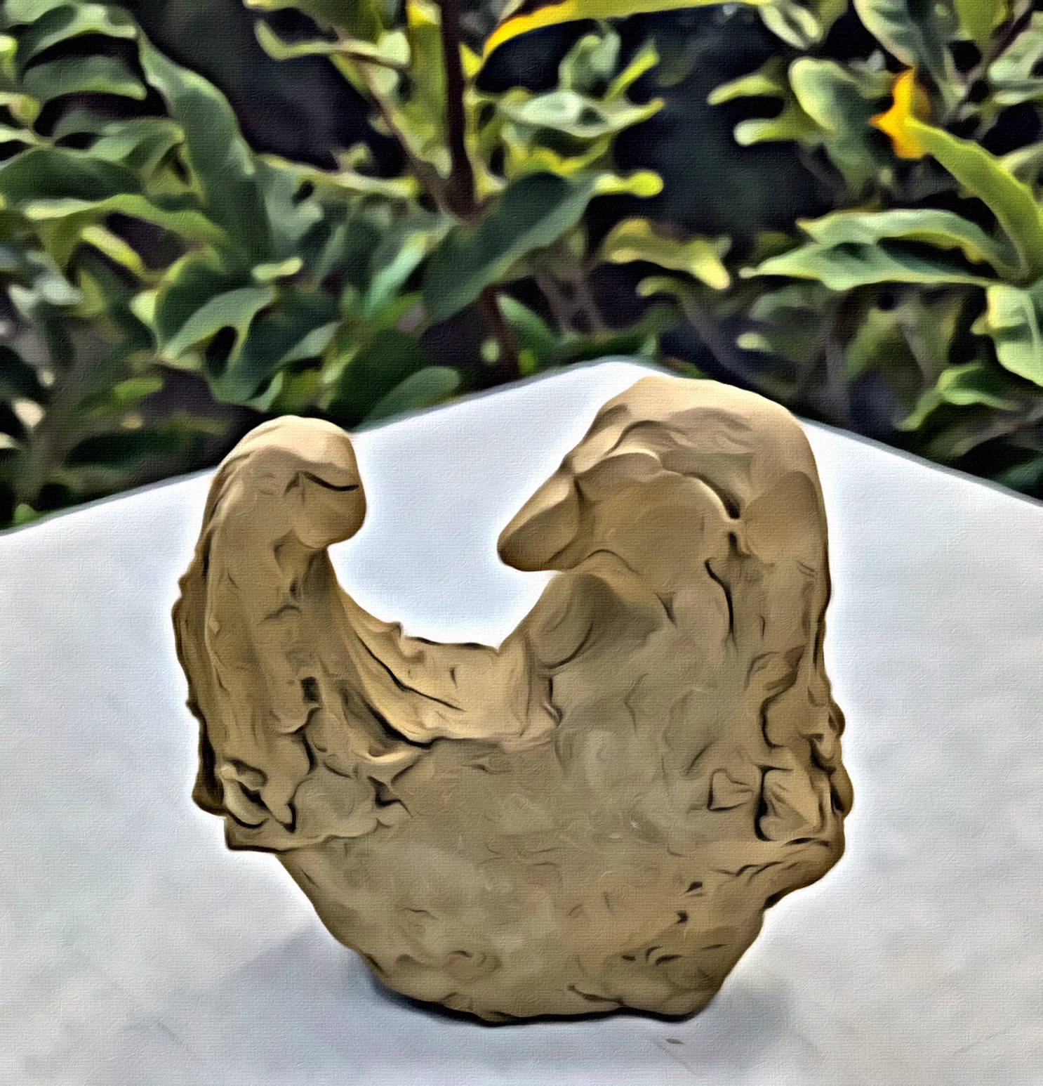 surrendering to the wisdom of blue bird