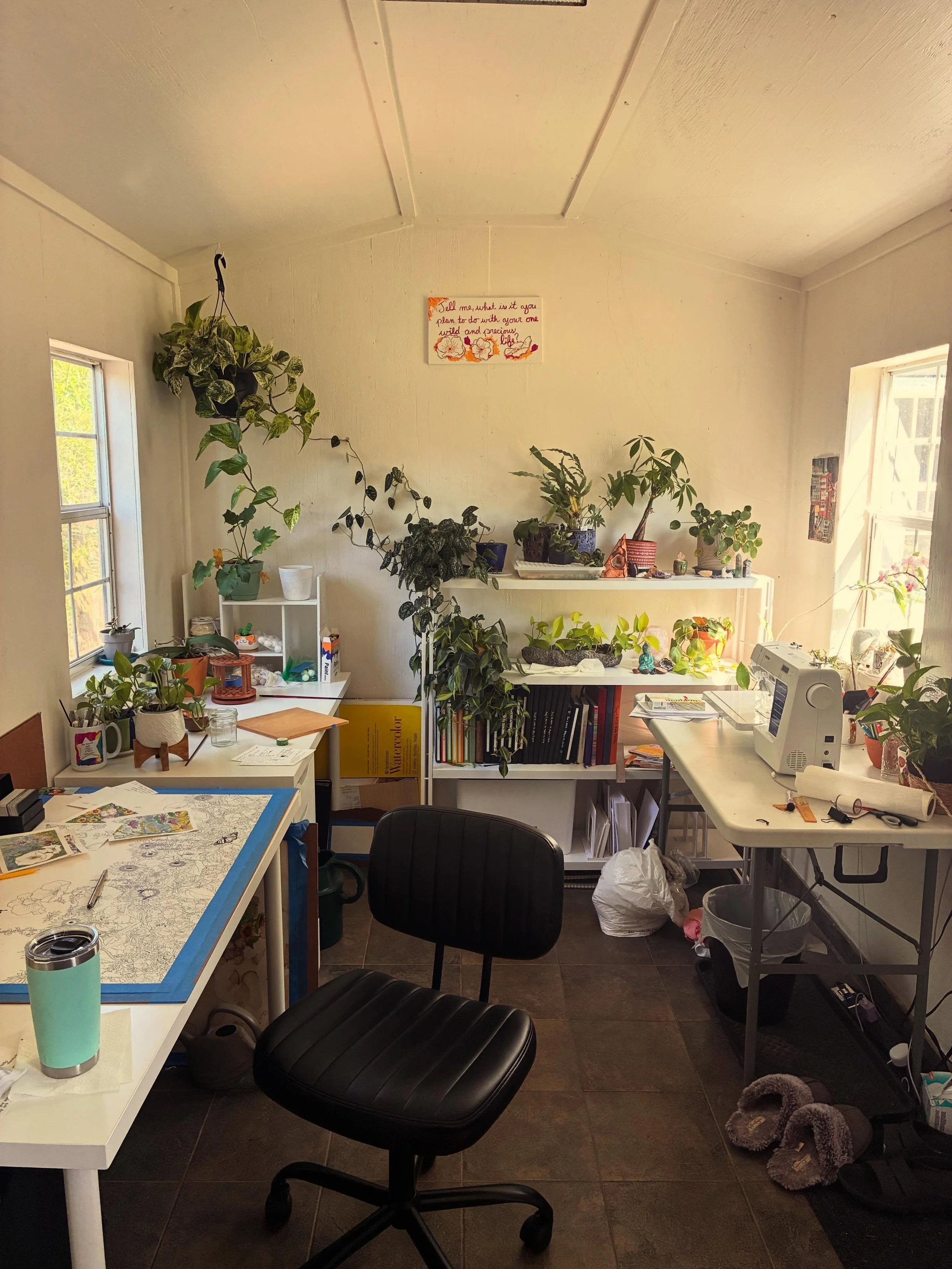 Hello!! I have an art studio!! 😭❤️❤️
