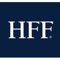 HFF logo on a dark blue background