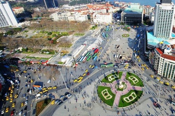 Taksim Square. Source: Green Prophet 