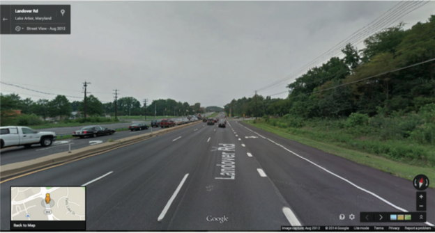 Google street view of Largo Town Center, MD.