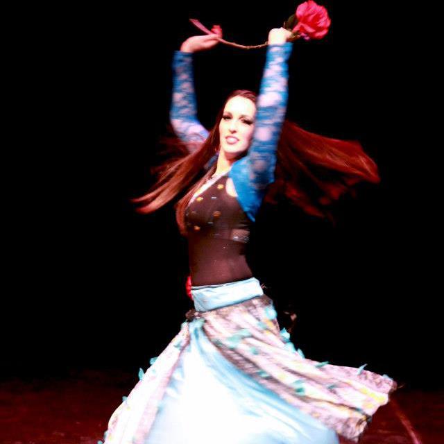 PHOTO: Michelle performing in “Ozgen’s One Day in Istanbul” (Marylebone, London, UK) - photo courtesy of Yara Photography