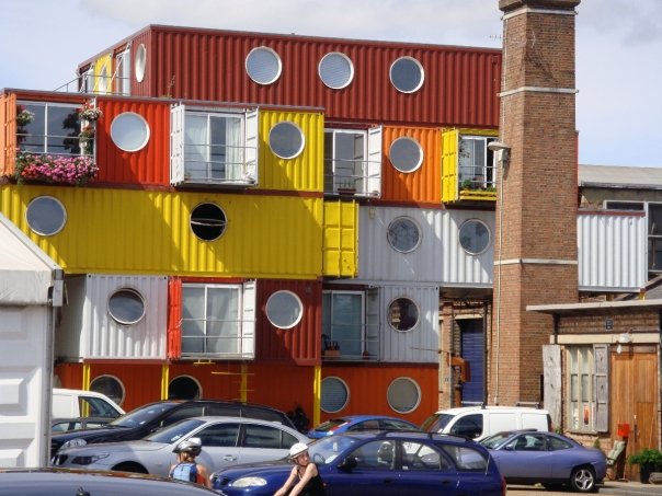 PHOTO: Container City in Greenwich, London, UK