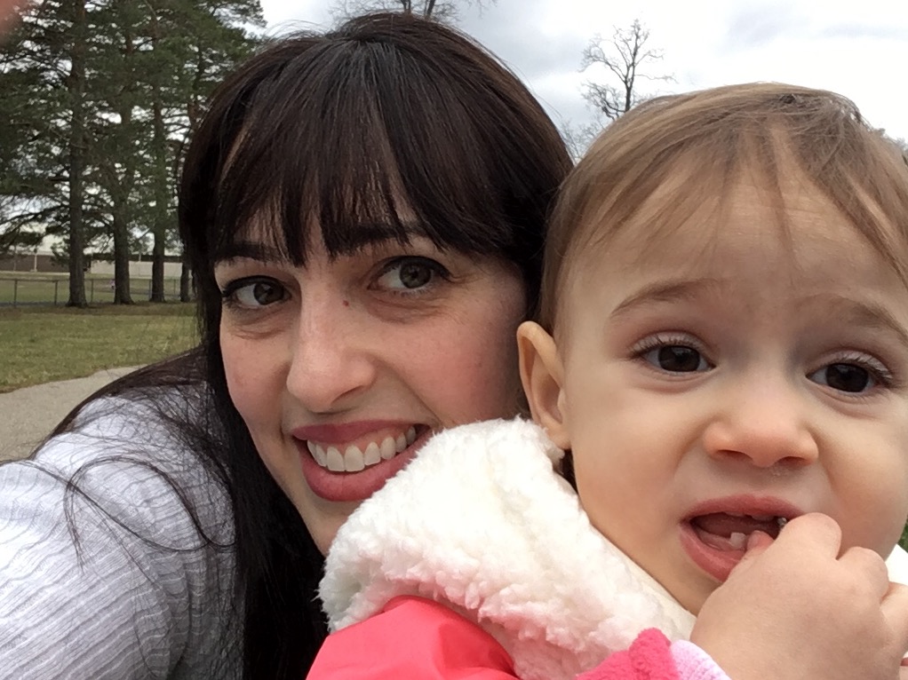 COO Michelle Woodhouse with her daughter Lana
