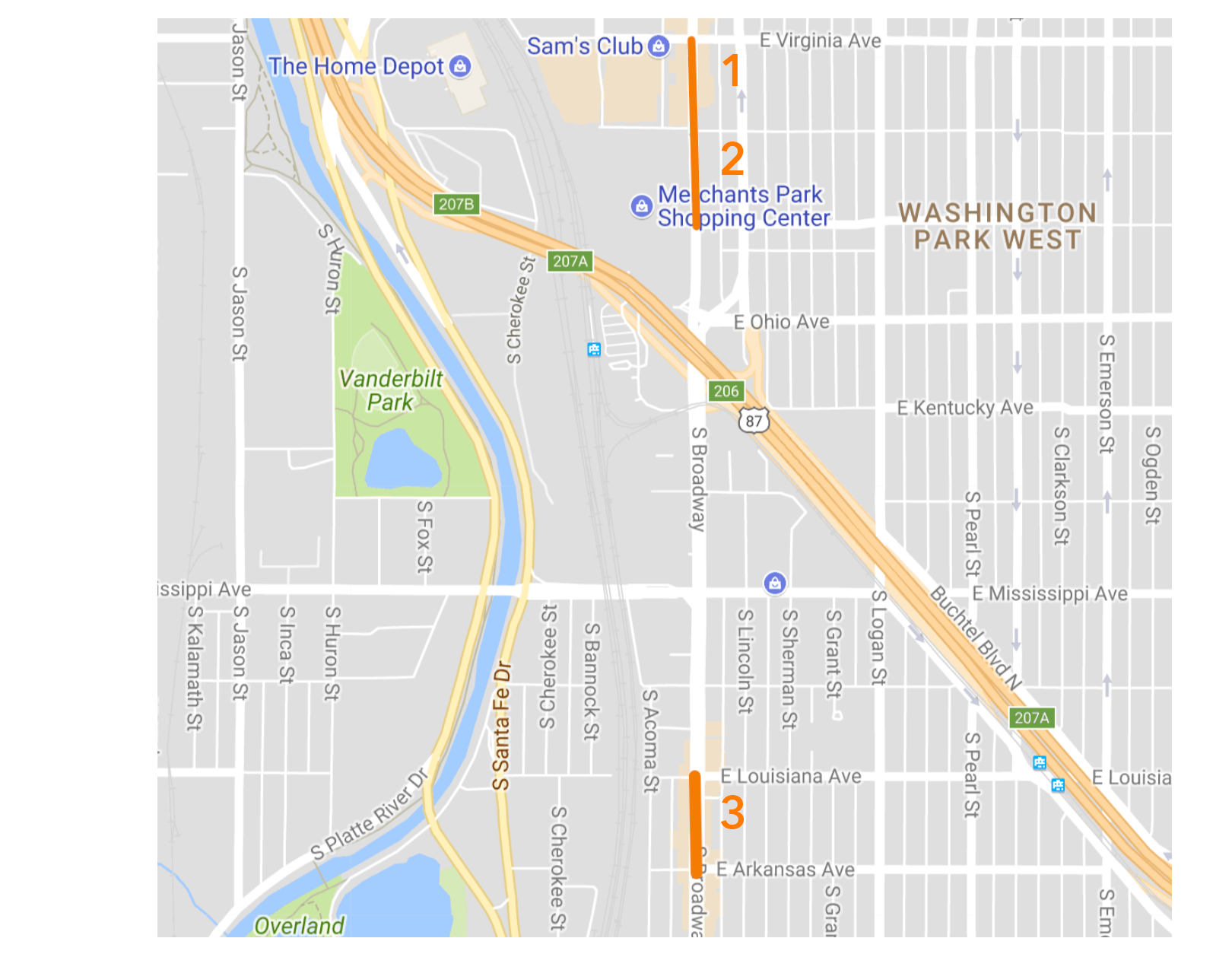  Denver Design District - Potential Blocks