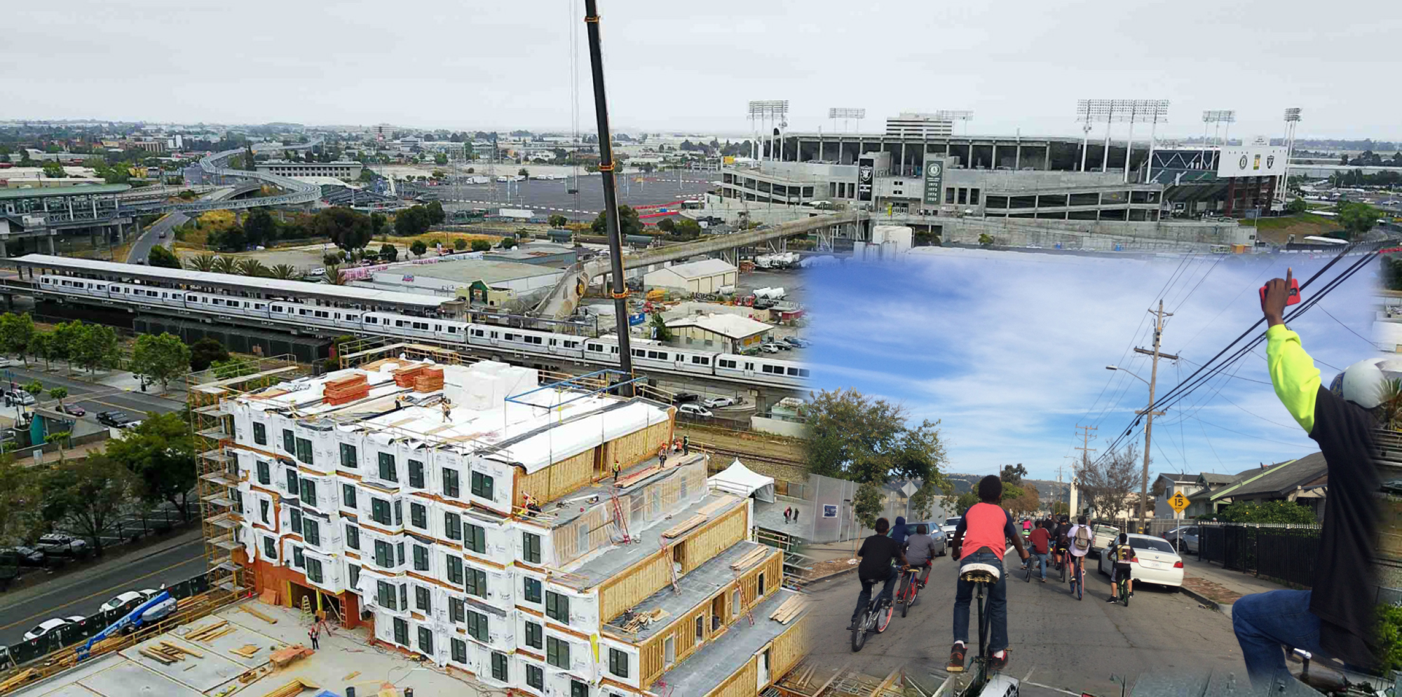 The changing Coliseum neighborhood of Oakland, CA, where representation of everyone is crucial.