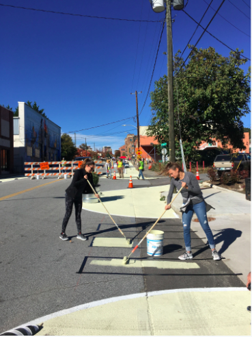 Local volunteers