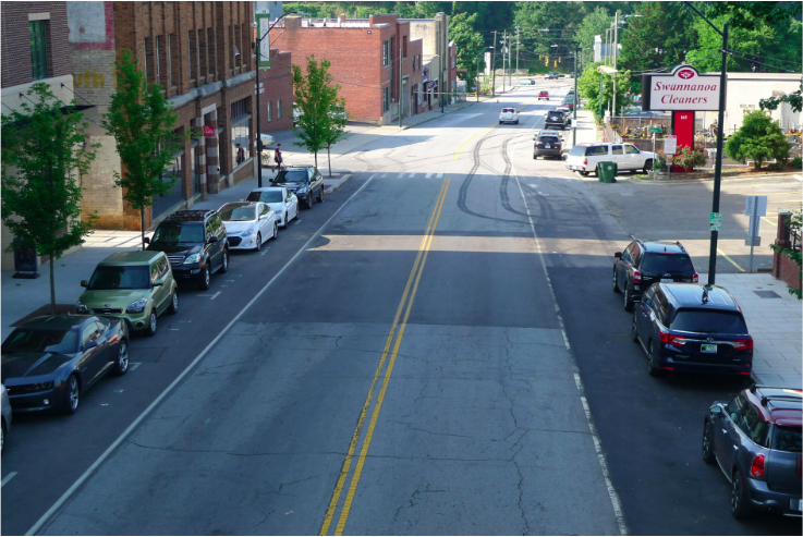 Coxe Avenue, between Banks & Buxton, Before