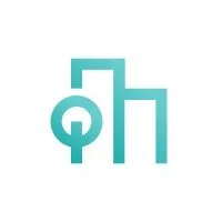 Logo featuring the letters 'q' and 'h' in teal, interconnected with a minimalistic design.
